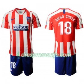 Atlético Madrid Dres DIEGO COSTA 18 Dječji Domaći 2019/20 Kratkih Rukava